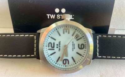 TW STEEL Men's Wristwatch Marc Coblen Edition TWMC42S1 Leather Band