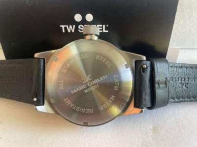 TW STEEL Men's Wristwatch Marc Coblen Edition TWMC42S1 Leather Band