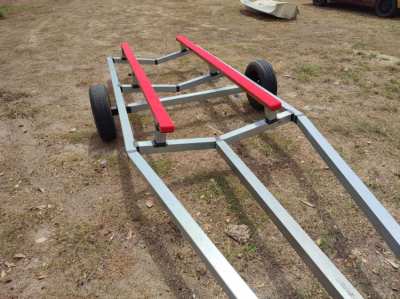 23FT Galvanized  trailer , Just welded , Used once , For sale to not s