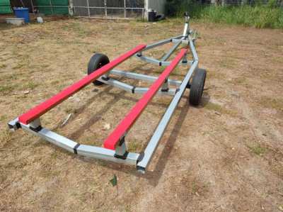 23FT Galvanized  trailer , Just welded , Used once , For sale to not s