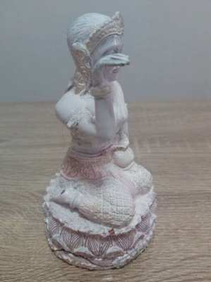 Fantastic Nang kwak blanc de chine white porcelain figure