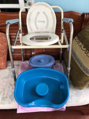  nursing care accessories,Portable Toilet, health Topper w plastic pad