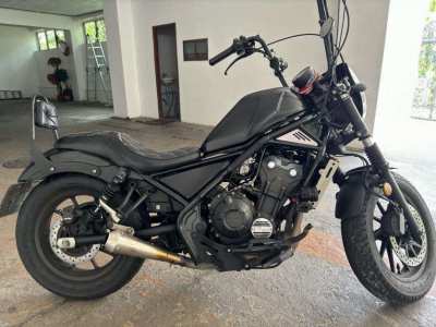 2017 Honda Rebel 500cc Chopper Style