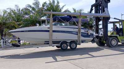 SAVE $$$$ HUGE PRICE REDUCTION - OPEN TO OFFERS-CROWN 28 BOW RIDER