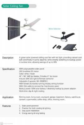 Solar cell ventilation products for sale