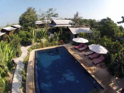 Resort for Sale near Chiang Mai, offers start 14 million baht only