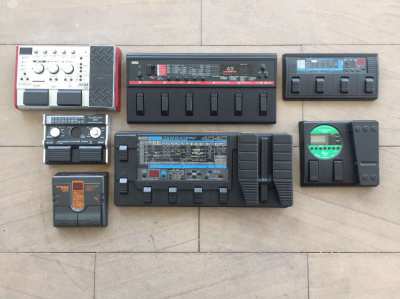 Guitar and Bass Multi-Effects Pedals