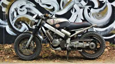 Honda Bros 650cc V-Twin – on/off road custom bike