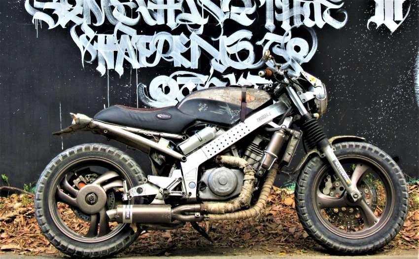 Honda Bros 650cc V-Twin – on/off road custom bike