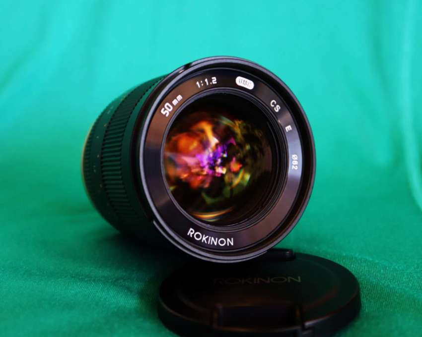 Samyang 50mm F1.2 Prime Portrait Lens for Sony E-Mount,  (Rokinon)  