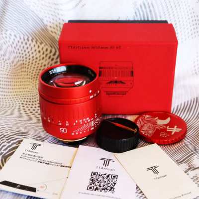 TTArtisan M 50mm f/0.95 “Red Limited Edition” ‘Year of the Ox’  