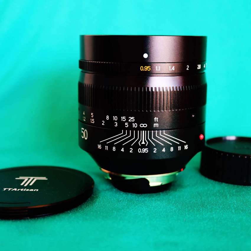 TTArtisan M 50mm f/0.95 Black Lens for Leica M Mount