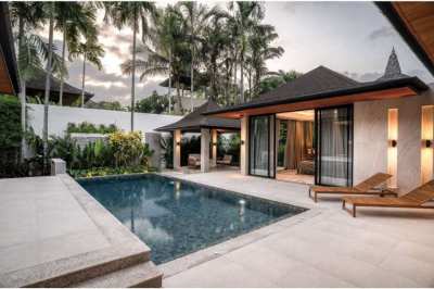 Modern Luxury Pool Villa 3 bedrooms 3 bathrooms for sale in Choeng Tha