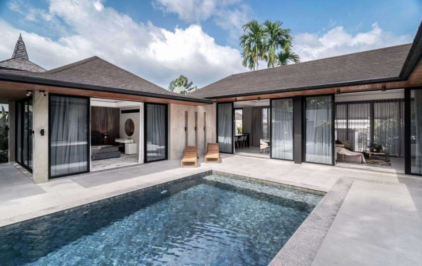 Modern Luxury Pool Villa 3 bedrooms 3 bathrooms for sale in Choeng Tha
