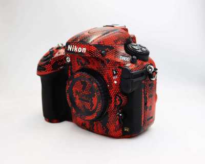 Nikon D800 36.3MP Professional DSLR 'Red Snake