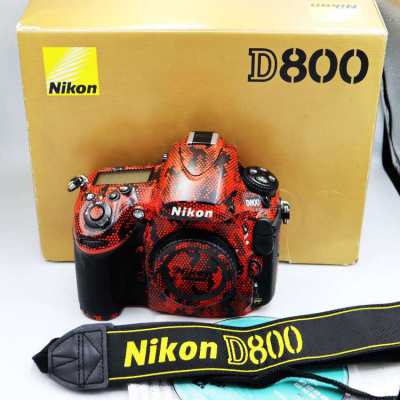 Nikon D800 36.3MP Professional DSLR 'Red Snake