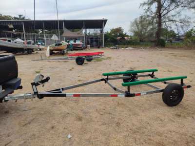 NEW BUILT galvanized Boat Trailer 1 ton capacity , for boats 3.8-4.2m.