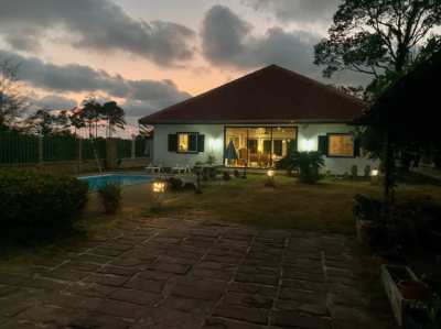 House 3br, 3bath 197 sqm, land 940sqm Near Beaches Ban Phe/Nai Rai