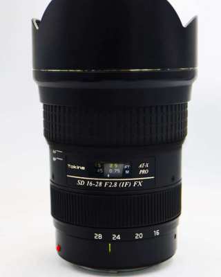 Tokina 16-28mm f/2 Pro FX Canon EF Mount Professional Lens