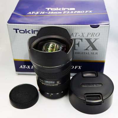 Tokina 16-28mm f/2 Pro FX Canon EF Mount Professional Lens