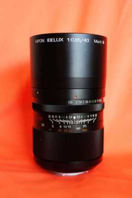 Kipon Ibelux 40mm f/0.85 Mark III Fastest lens in the world for APS-C