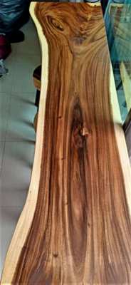 NO 1  DISCOUNTED ACACIA SLAB TABLE TOP FREE DELIVERY