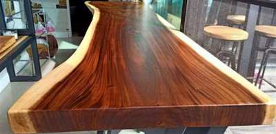 NO 1  DISCOUNTED ACACIA SLAB TABLE TOP FREE DELIVERY