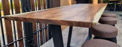 NO 12  NEW DISCOUNTED ACACIA TABLE TOP ONLY DINING free delivery