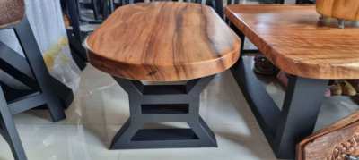 NO 15  Solid acacia oval coffee table   free delivery