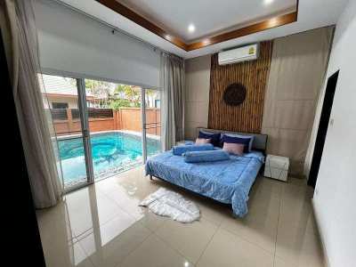 3bedroom house with pool in BaanDusit Pattaya Park village