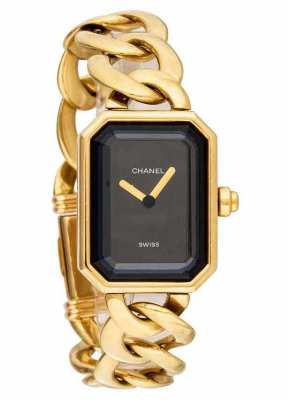 CHANEL Premiere Ladies Quartz Wristwatch #M YG750 18K - SWISS EDITION