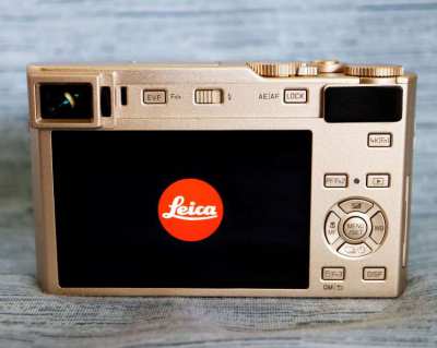 Leica C-Lux Light-Gold Premium Compact Camera, Vario-Elmar 24-360mm 