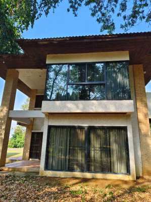 Vacation home for sale in village and forest river view  Kanchanaburi