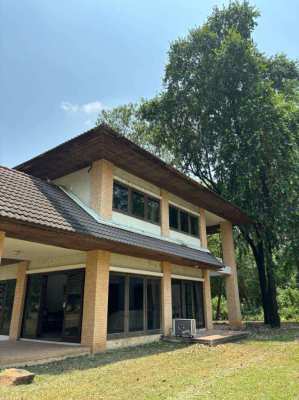 Vacation home for sale in village and forest river view  Kanchanaburi