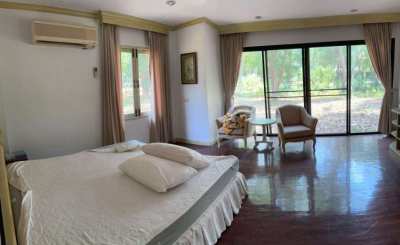 Vacation home for sale in village and forest river view  Kanchanaburi