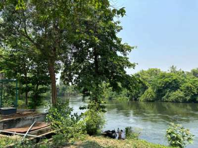 Vacation home for sale in village and forest river view  Kanchanaburi