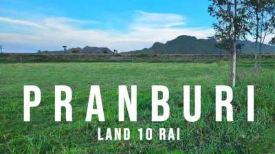 Land 10 rai in Pranburi (16000 m²) 