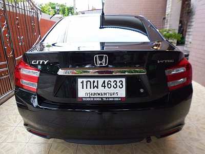 2013 HONDA CITY 1.5V ออโต้ รถบ้านแท้ มือแรกจากห้าง ไม่เคยติดแก๊ส สวยจั