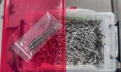 Stainless Steel 304  Smarts edge deck screws 