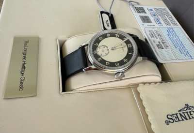 LONGINES HERITAGE CLASSIC TUXEDO WATCH - MINT CONDITION