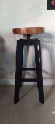 NEW INDUSTRIAL HEAVY SOLID ACACIA HARDWOOD STOOLS