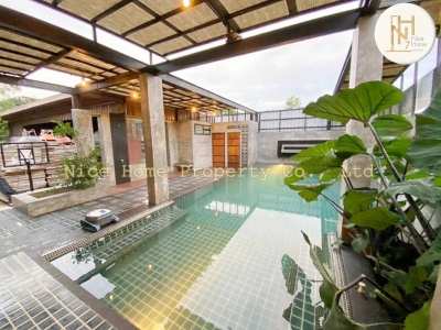 ขายโฮมออฟฟิศ 3 ชั้น ซอยรามคำแหง 118 ตกแต่งสไตล์ Modern Loft 