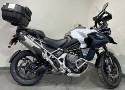 2023 Triumph Tiger 1200 GT Explorer Snowdonia White