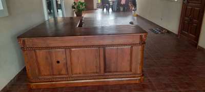 Large Teak Desk (Reduced from 40k to 30k Baht)