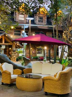 SELLING BUSINESS SMALL RESORT AND RESTAURANT GARDEN  IN CHINAG MAI