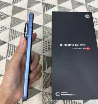 Xiaomi 14 Ultra -16GB 512 GB - Blue (Unlocked) 5G Google