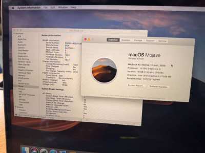 Apple MacBook Air (Retina, 13-inch, Late 2019, A1932) I5/16/256 (servi