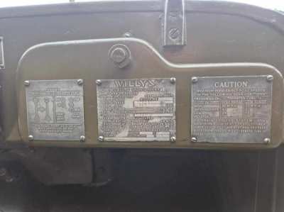2 WW2 MB Willy Jeeps