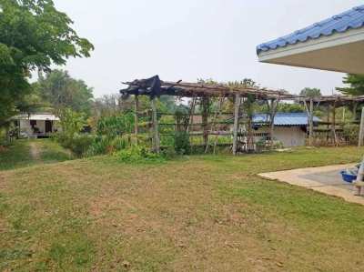 Spacious House with 2 Rai Land in Nakon Ratchasima for Sale
