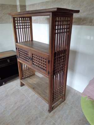 Wooden shelf